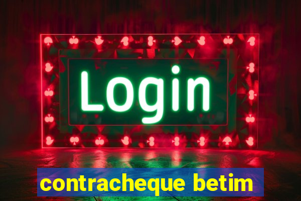 contracheque betim